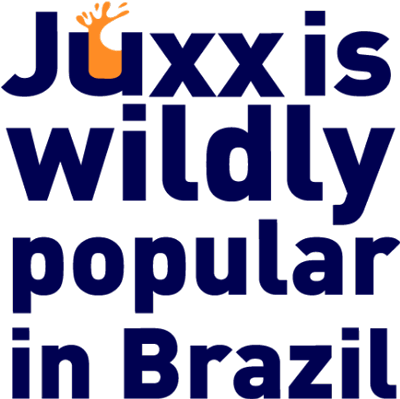 Juxx is wildly popular in Brazil 